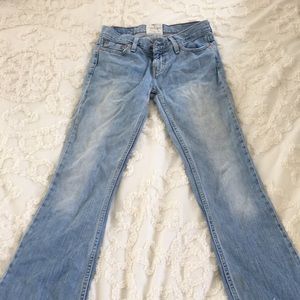 Vintage blue jeans